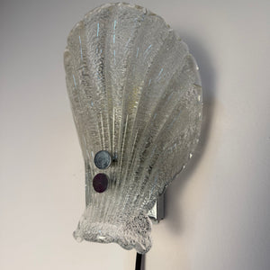 Wandlampe Muschel Glas von Sölken