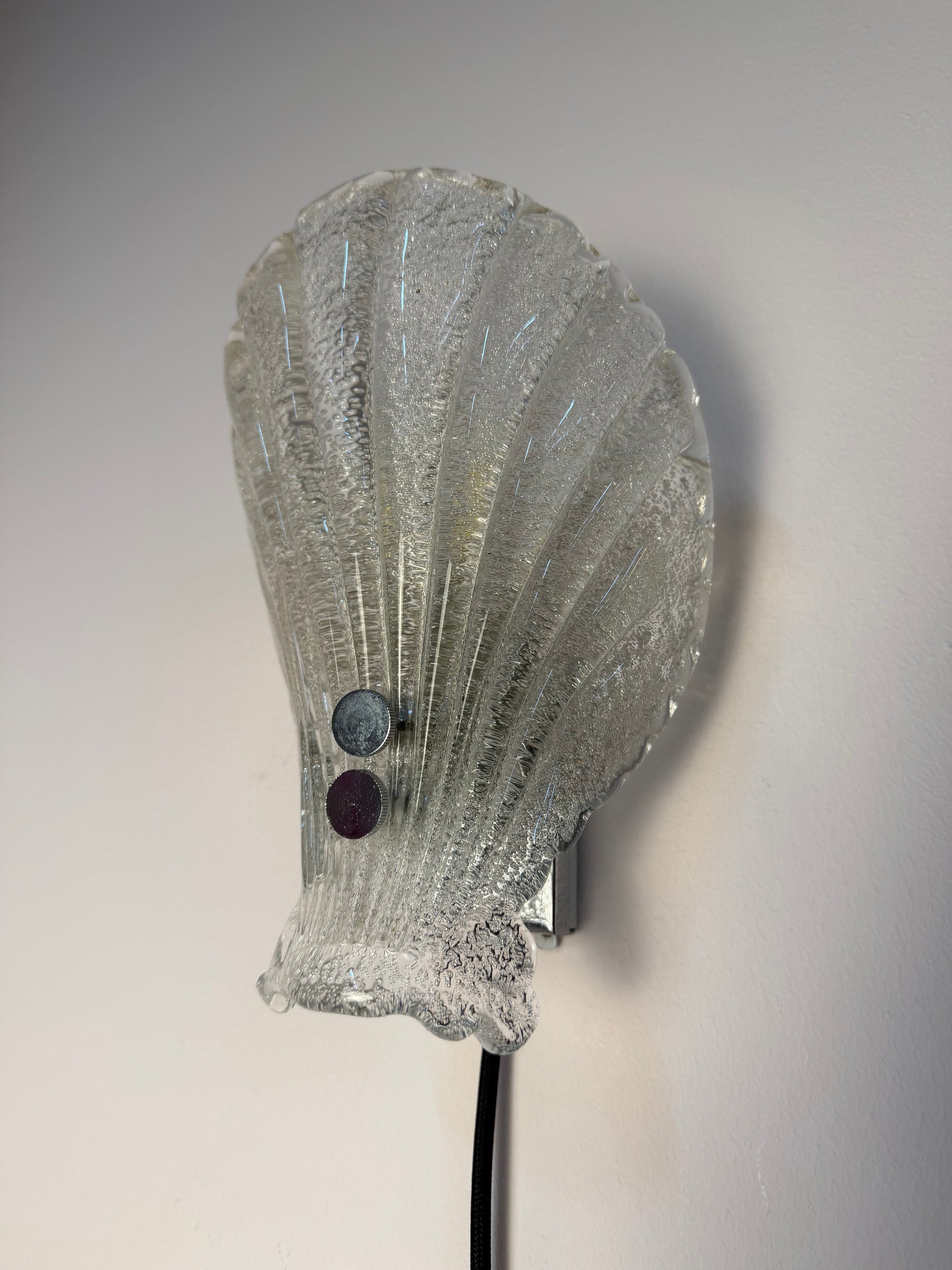 Wandlampe Muschel Glas von Sölken
