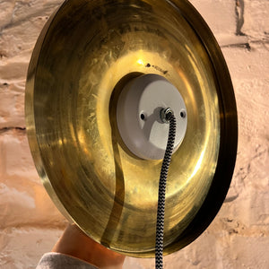 Wandlampe Diskus Messing von STAFF