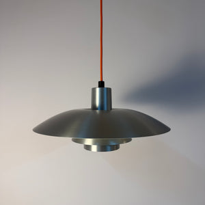 Lamellenlampe PH4/3 silber gebürstet von Poul Henningsen für Louis Poulsen