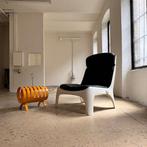 Sessel aus Fiberglas von Carl Straub 1970er Space Age