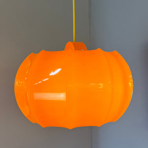 Hängelampe orange Kunststoff von Ilka Plast