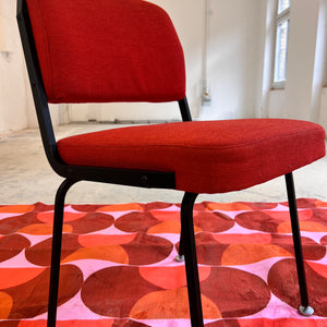 Polsterstuhl orange/rot von Sedus