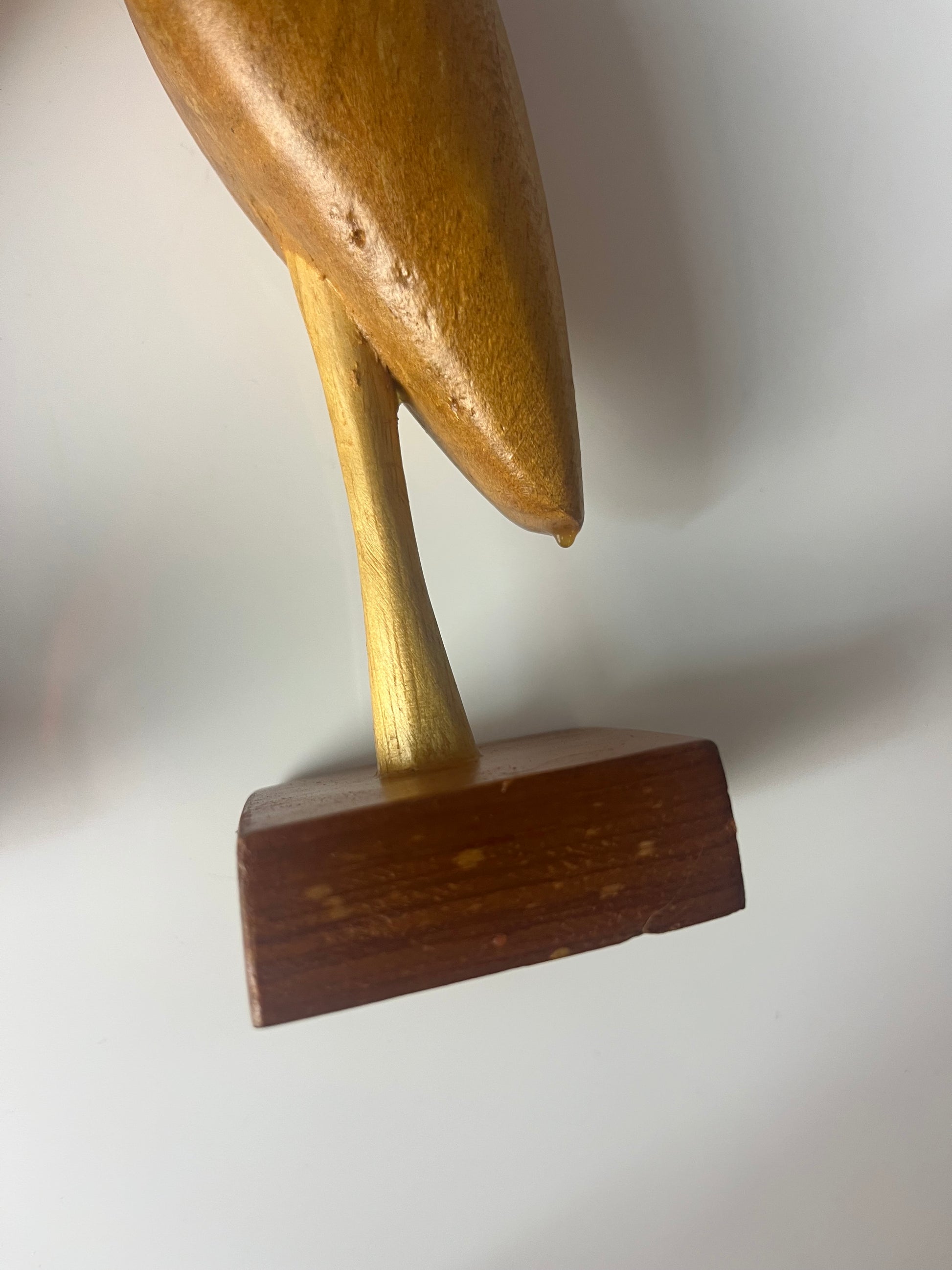 Set: 2 Kraniche Holz