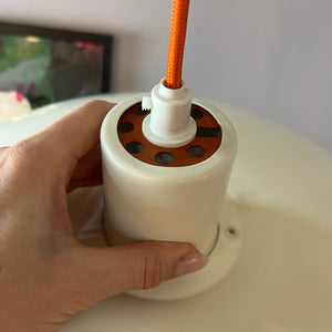 Lamellenlampe PH4 cremeweiß von Poul Henningsen für Louis Poulsen