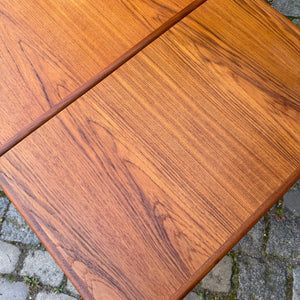 Ausziehbarer Esstisch Teak aus Dänemark