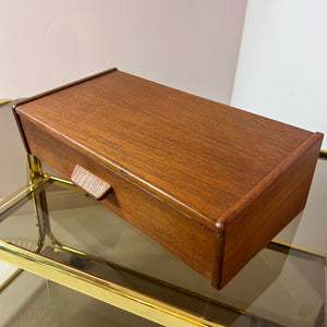 Wandregal Schublade Teak