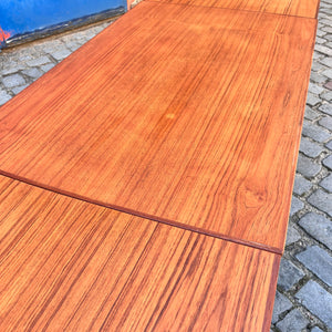 Ausziehbarer Esstisch Teak aus Dänemark