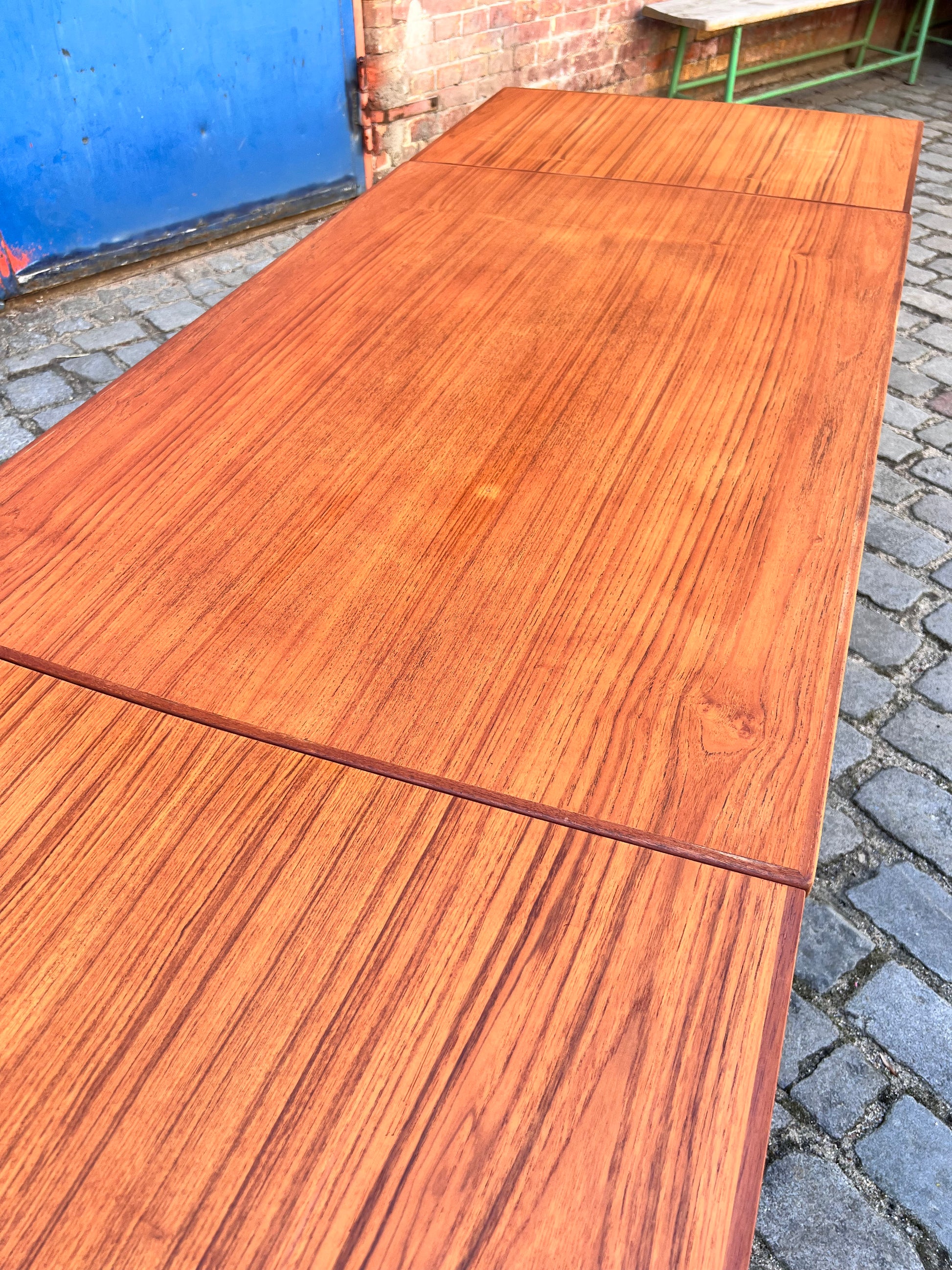 Ausziehbarer Esstisch Teak aus Dänemark