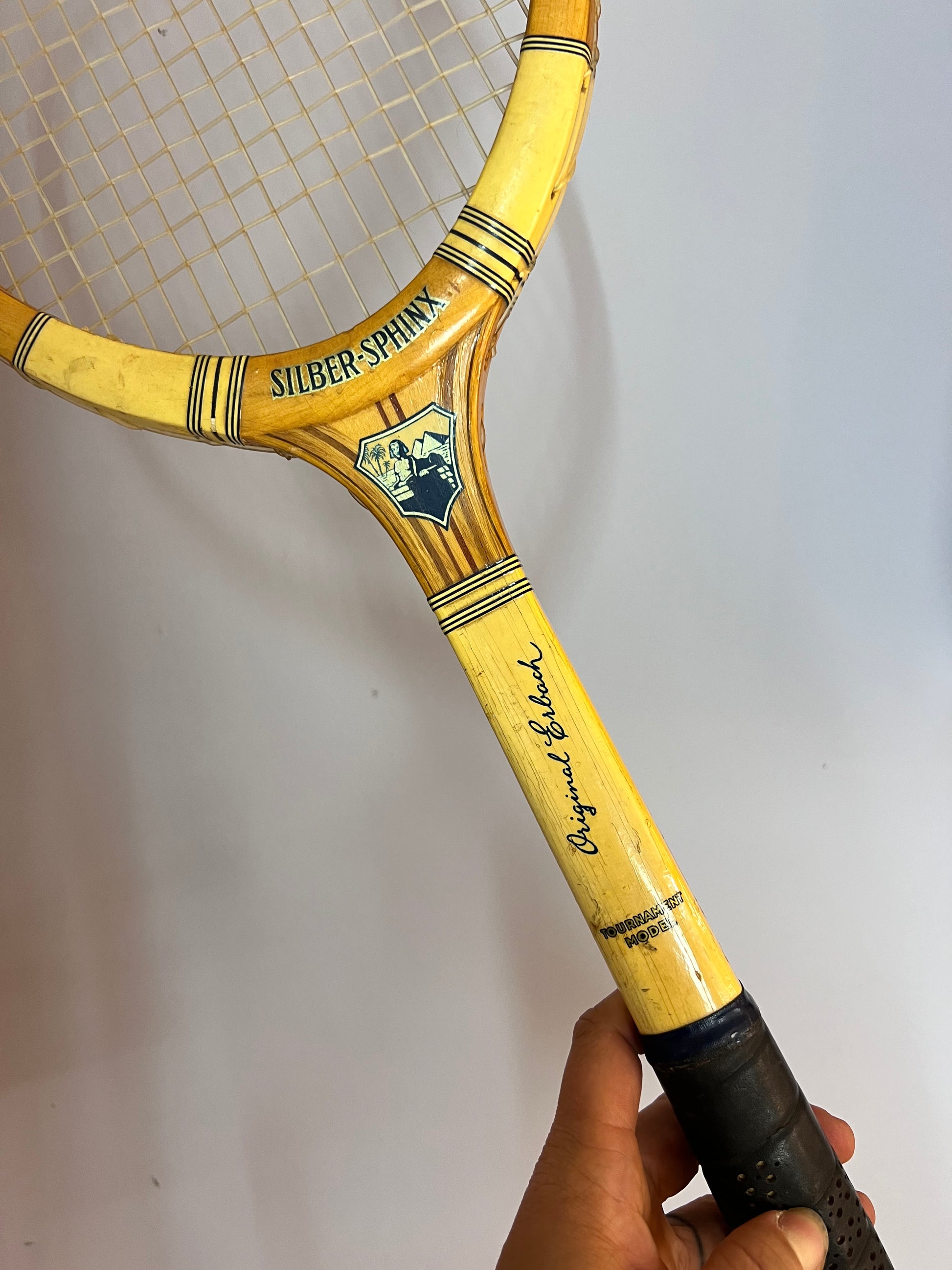 Tennisschläger Silber Sphinx von Erbacher