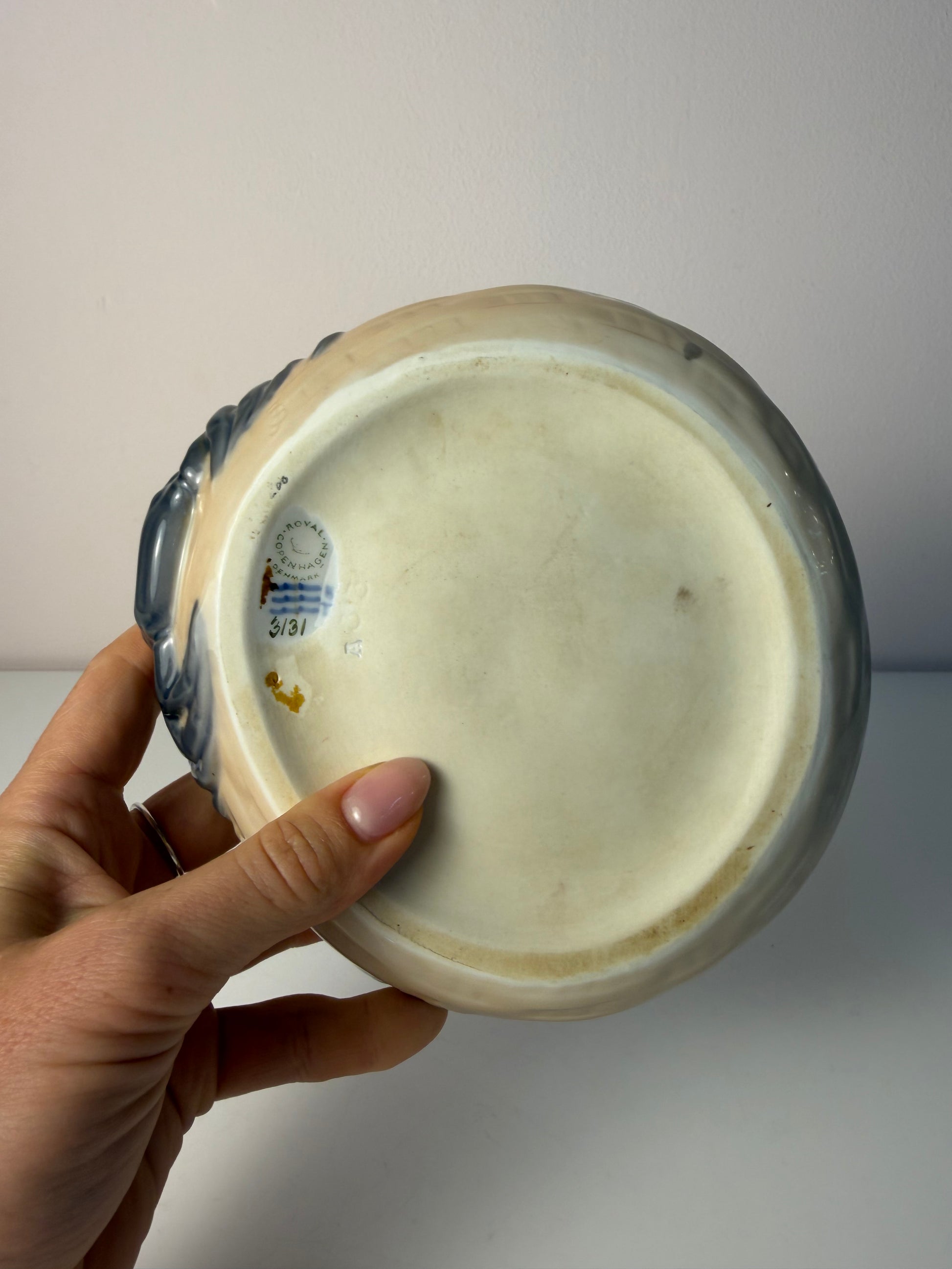 Schale Krebs Typ 3131 von Jorgen Baslov für Royal Copenhagen