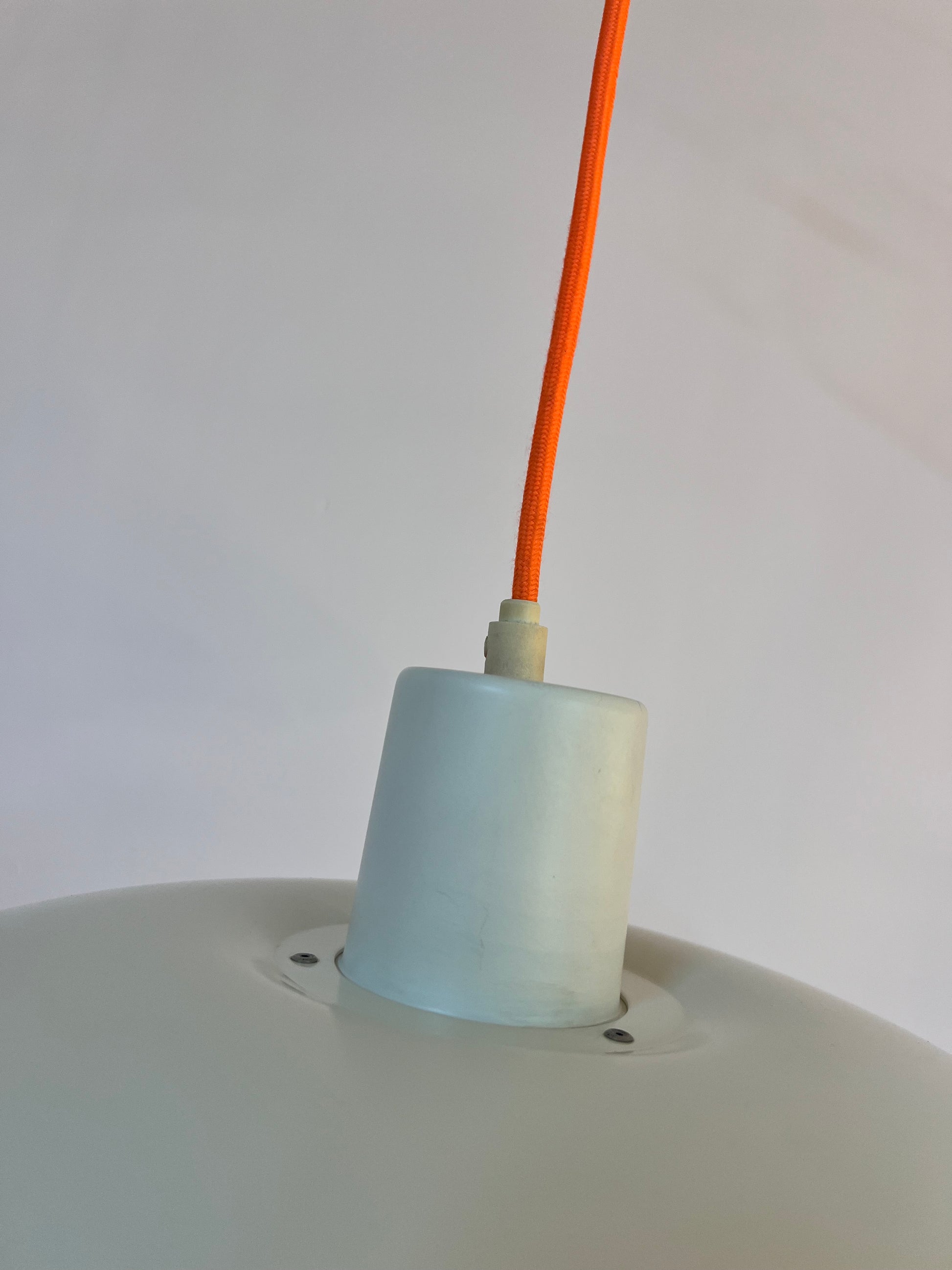 Lamellenlampe PH4 weiß von Poul Henningsen für Louis Poulsen