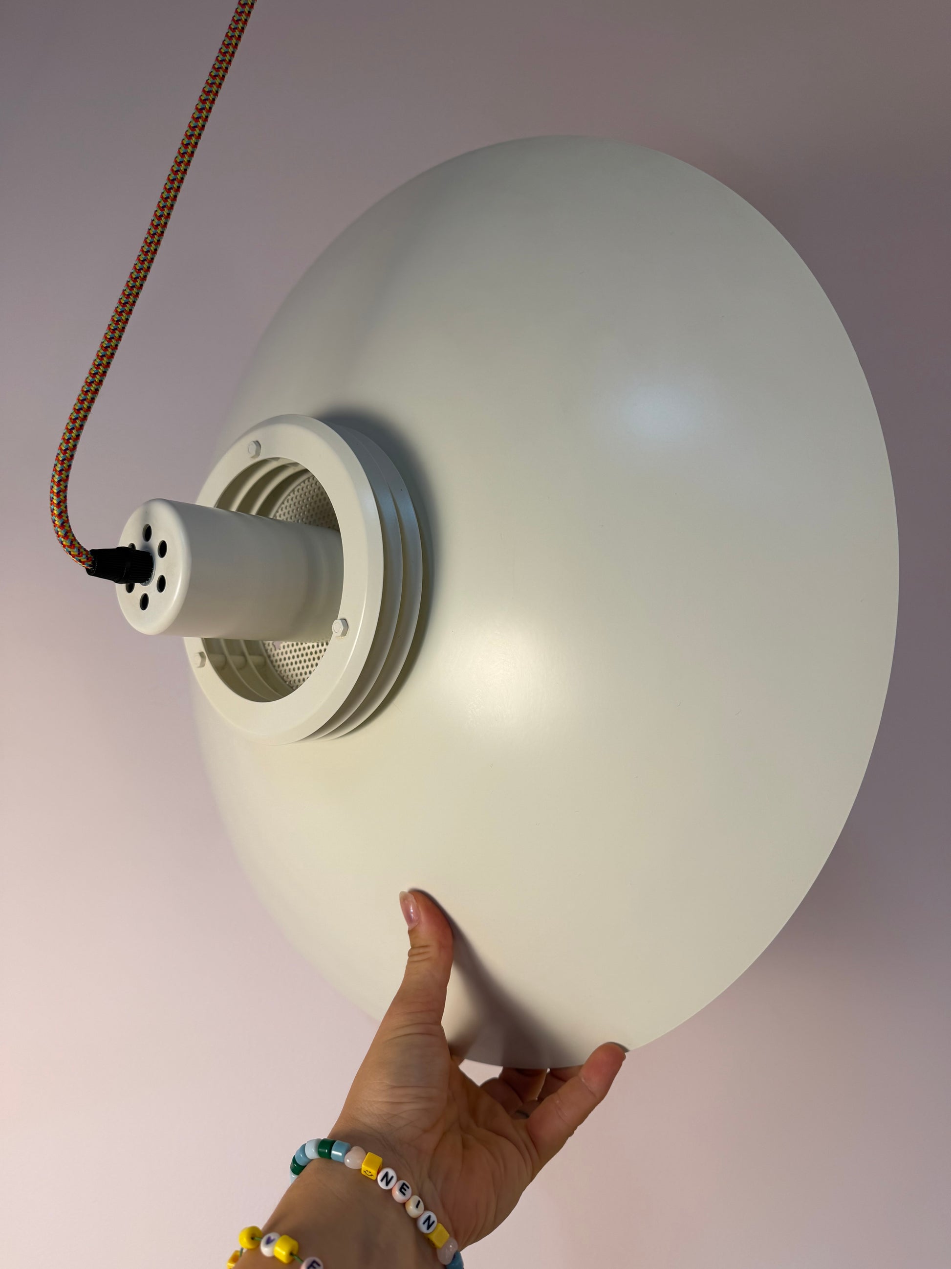 Lamellenlampe 350-H weiß von JEKA