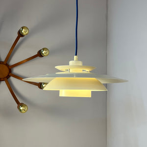 Lamellenlampe weiß von Horn
