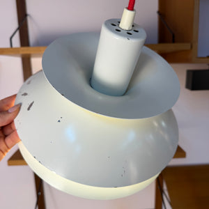 Lamellenlampe weiß aus Dänemark
