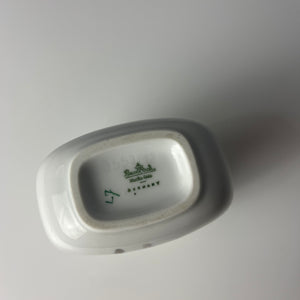 Mini Vase weiß silber von Rosenthal Studio Line