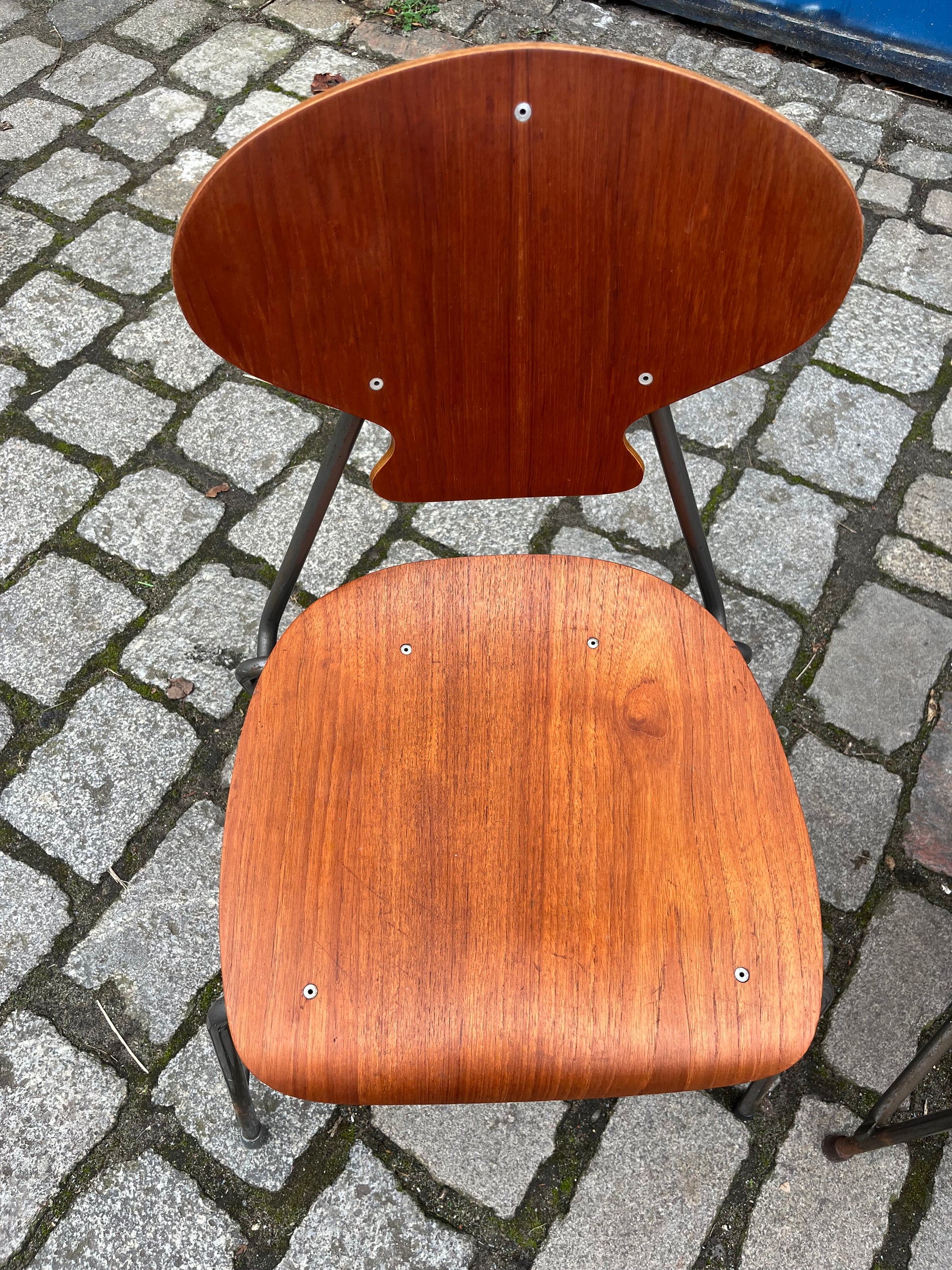 Set: 2x Stuhl Bugholz von Steen Eiler Rasmussen & Kai Lyngfeldt Larsen für Danbork