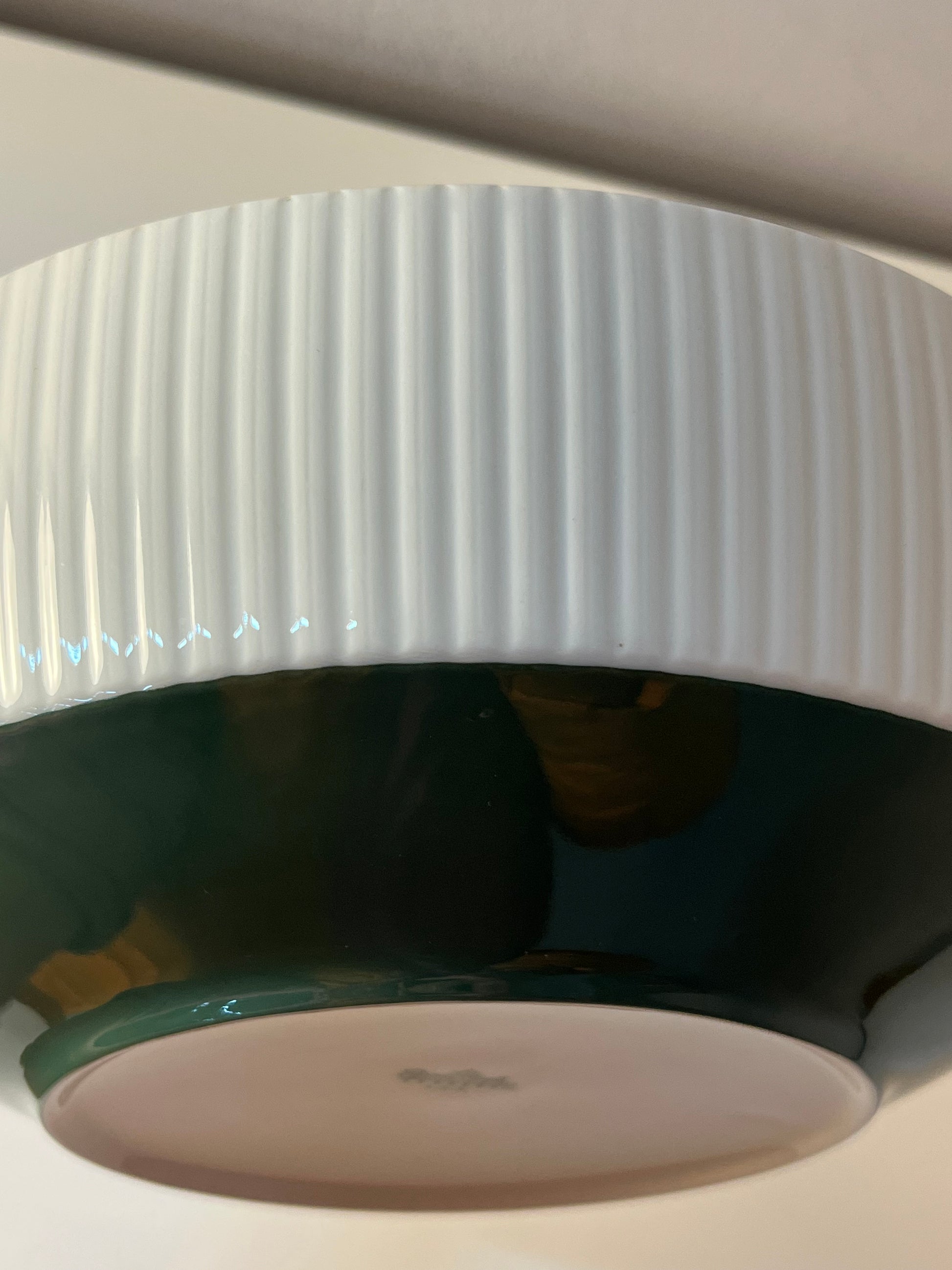 Schüssel Modulation Secunda grün von Tapio Wirkkala für Rosenthal