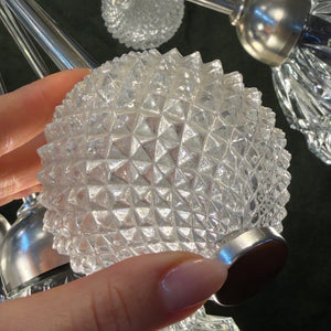 Sputnik Kronleuchter von Elektrofém ISZ