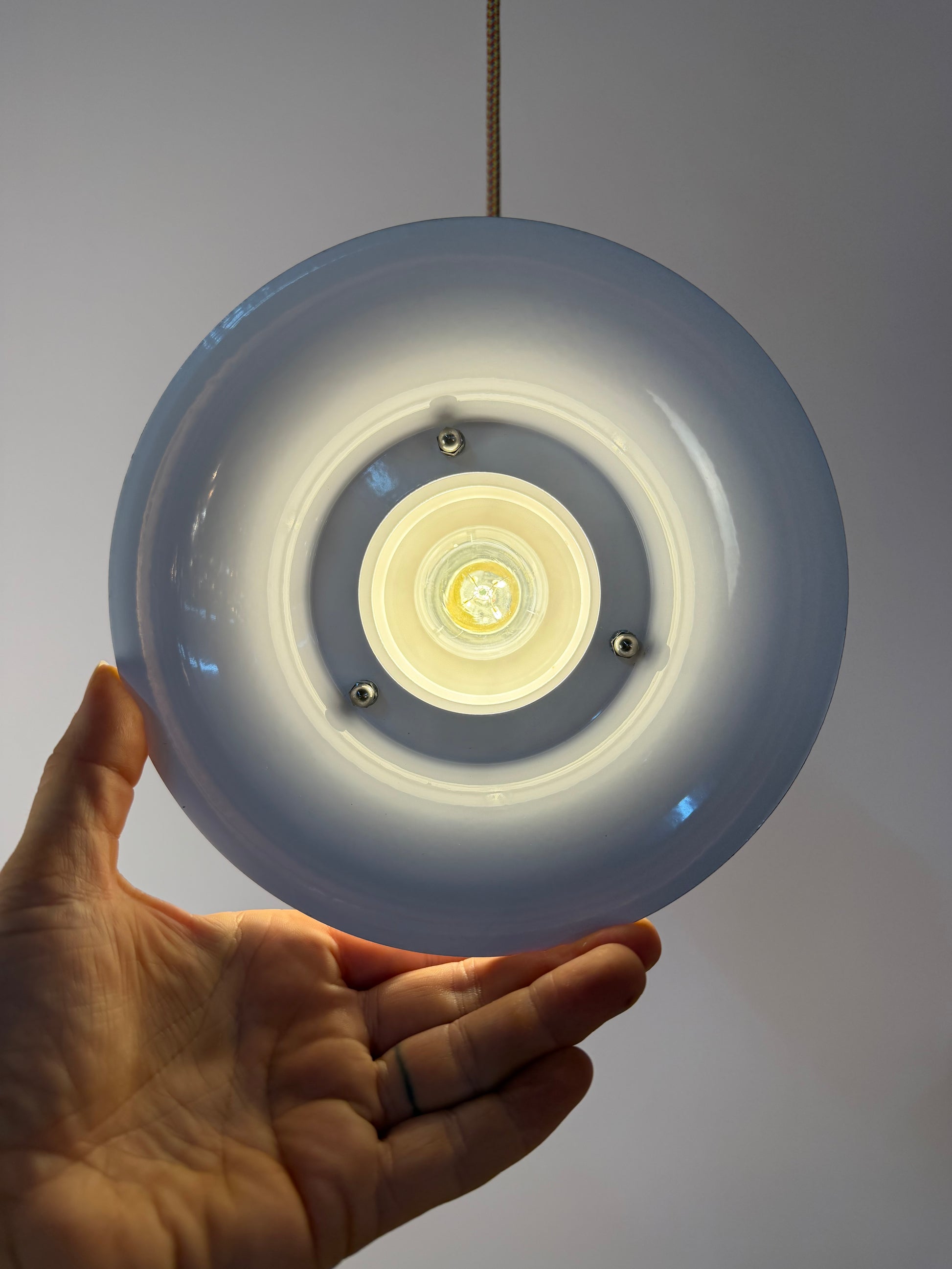 Lamellenlampe weiß aus Dänemark