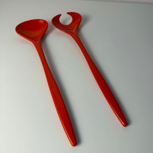 Salatbesteck Typ 2533/2534 rot Melamin von Mepal