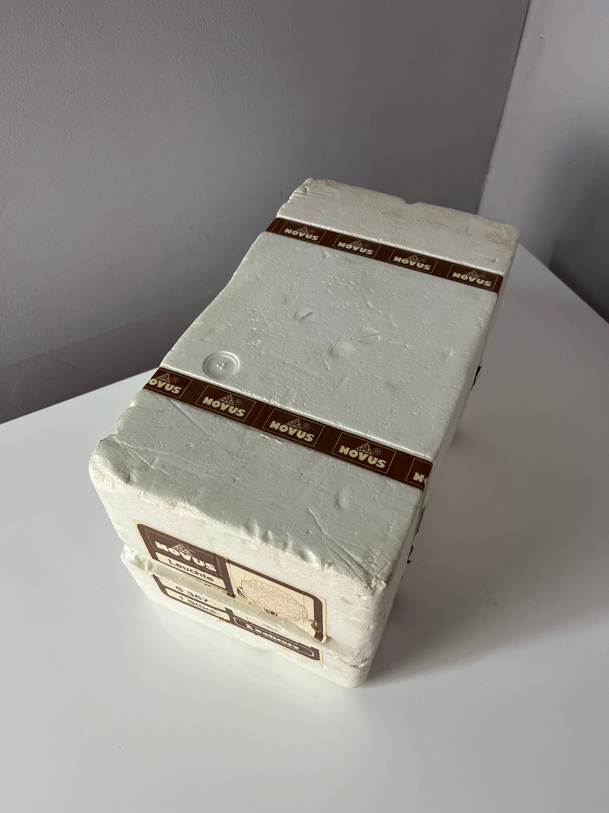 Wandlampe Einschlussglas Chrom von Novus in Originalverpackung