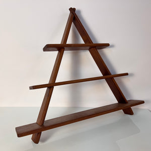 Dreieck Wandregal Teak aus Dänemark