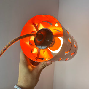 Hängelampe orange Metall von Raak Amsterdam