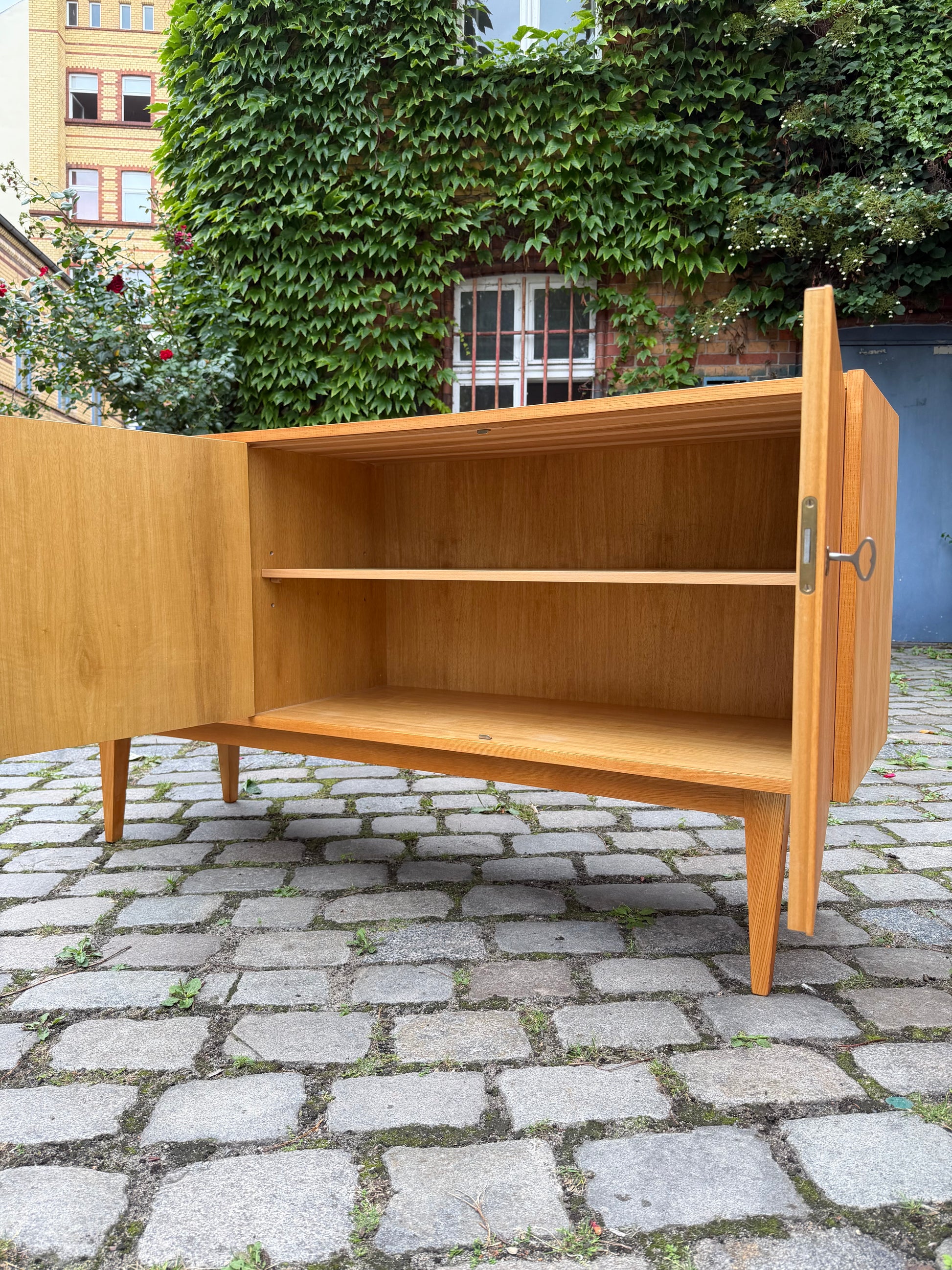 Sideboard Typ 602/K Esche von Franz Ehrlich für Hellerau