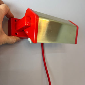 Wandleuchte rot gold von Lyfa