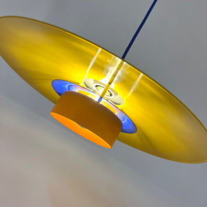 Lamellenlampe neu lackiert, Dänemark