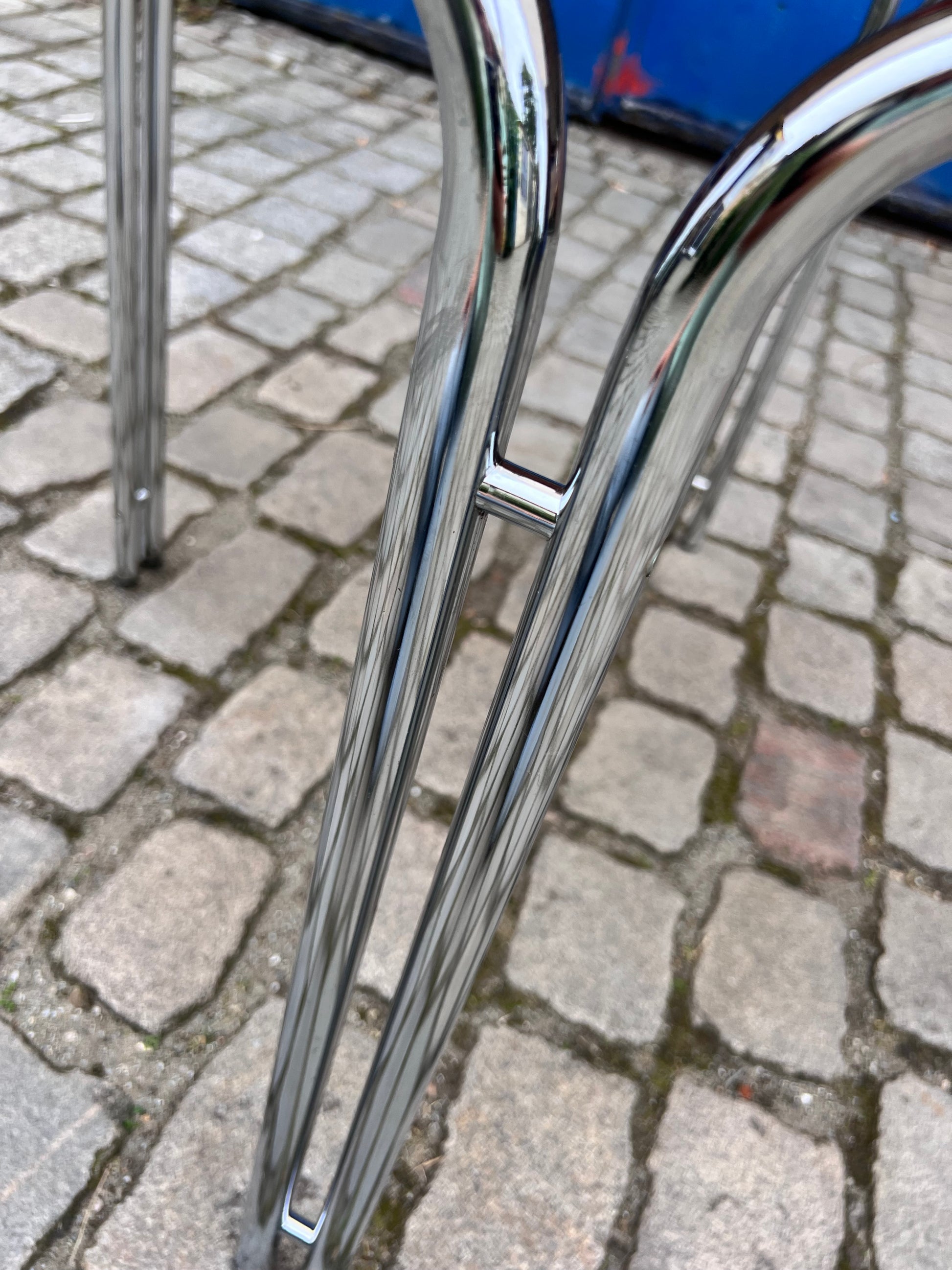 Runder Esstisch Rauchglas Chrom Ø 99,5 cm