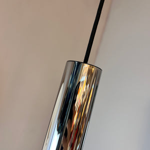 Hängelampe Big Globe Chrom 59 cm von Motoko Ishii für STAFF