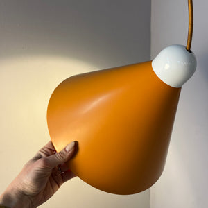 Hängelampe orange aus Dänemark