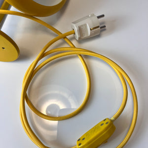 Wandlampe Optima gelb von Hans Due für Fog & Mørup
