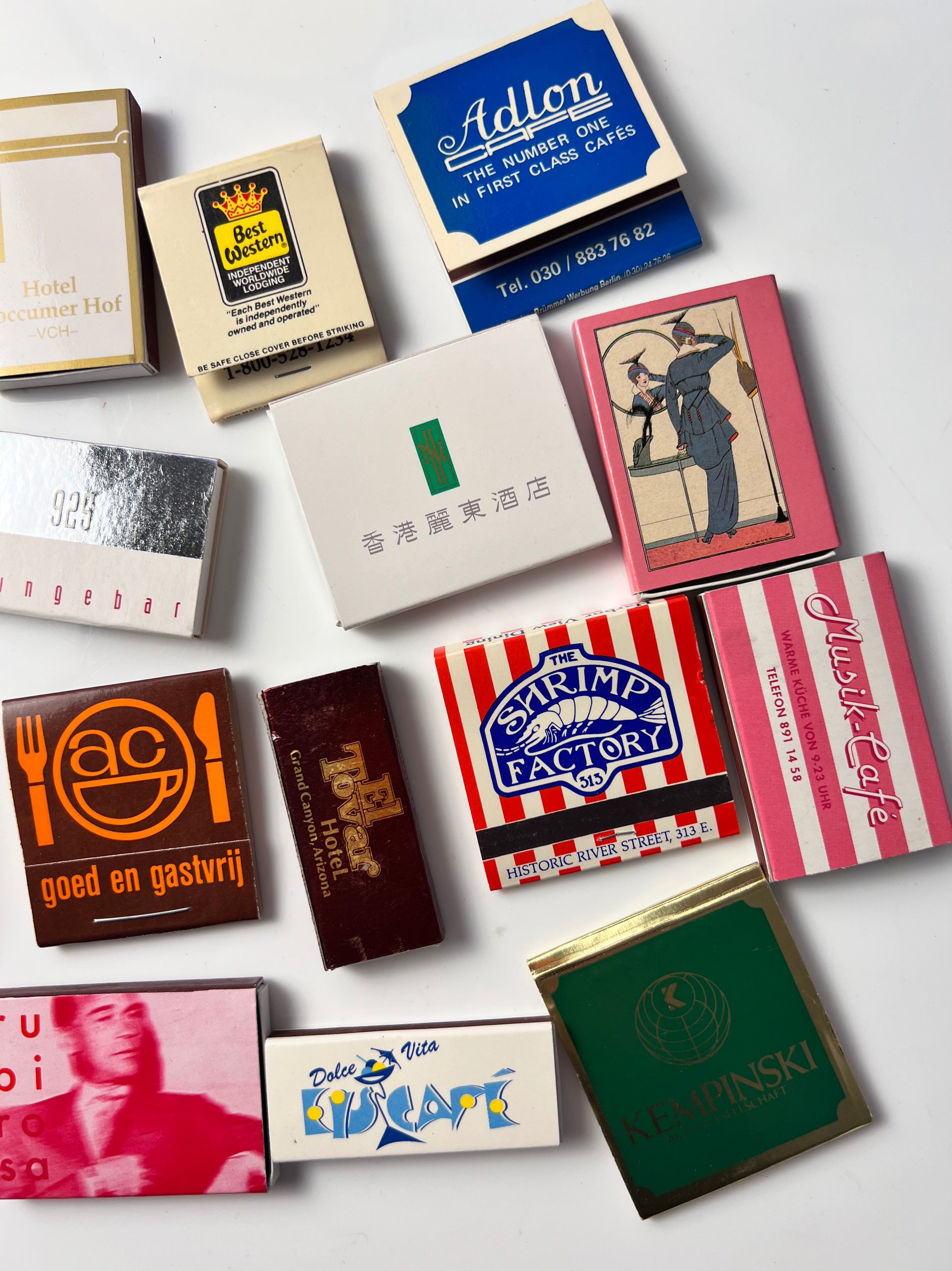 Set: Vintage Streichhölzer