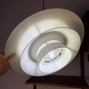 Lamellenlampe weiß aus Dänemark