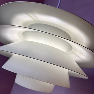 Lamellenlampe 'Verona' von Svend Middelboe für Nordisk Solar
