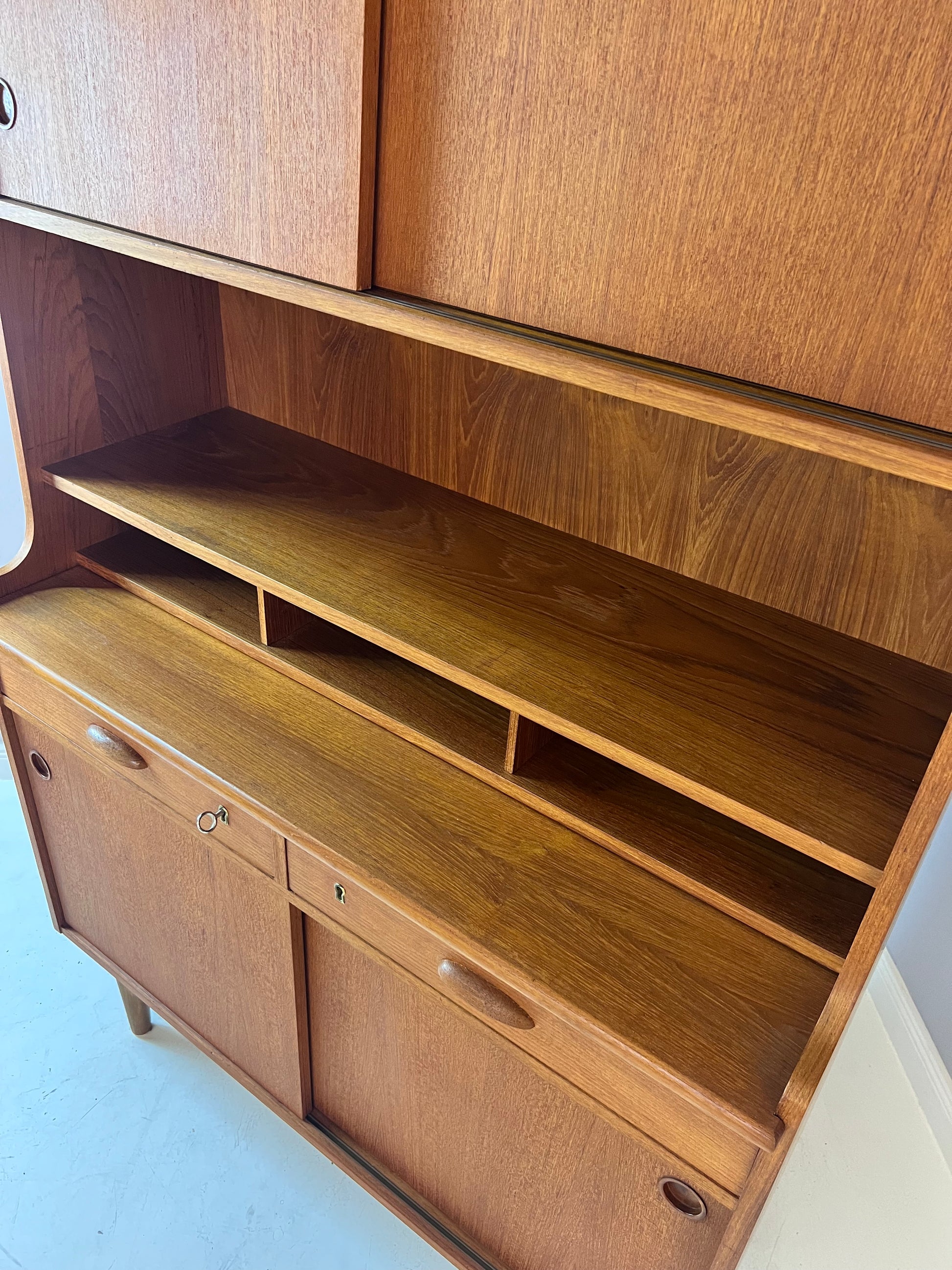 Bücherregal Teak von Korinth Møbelfabrik
