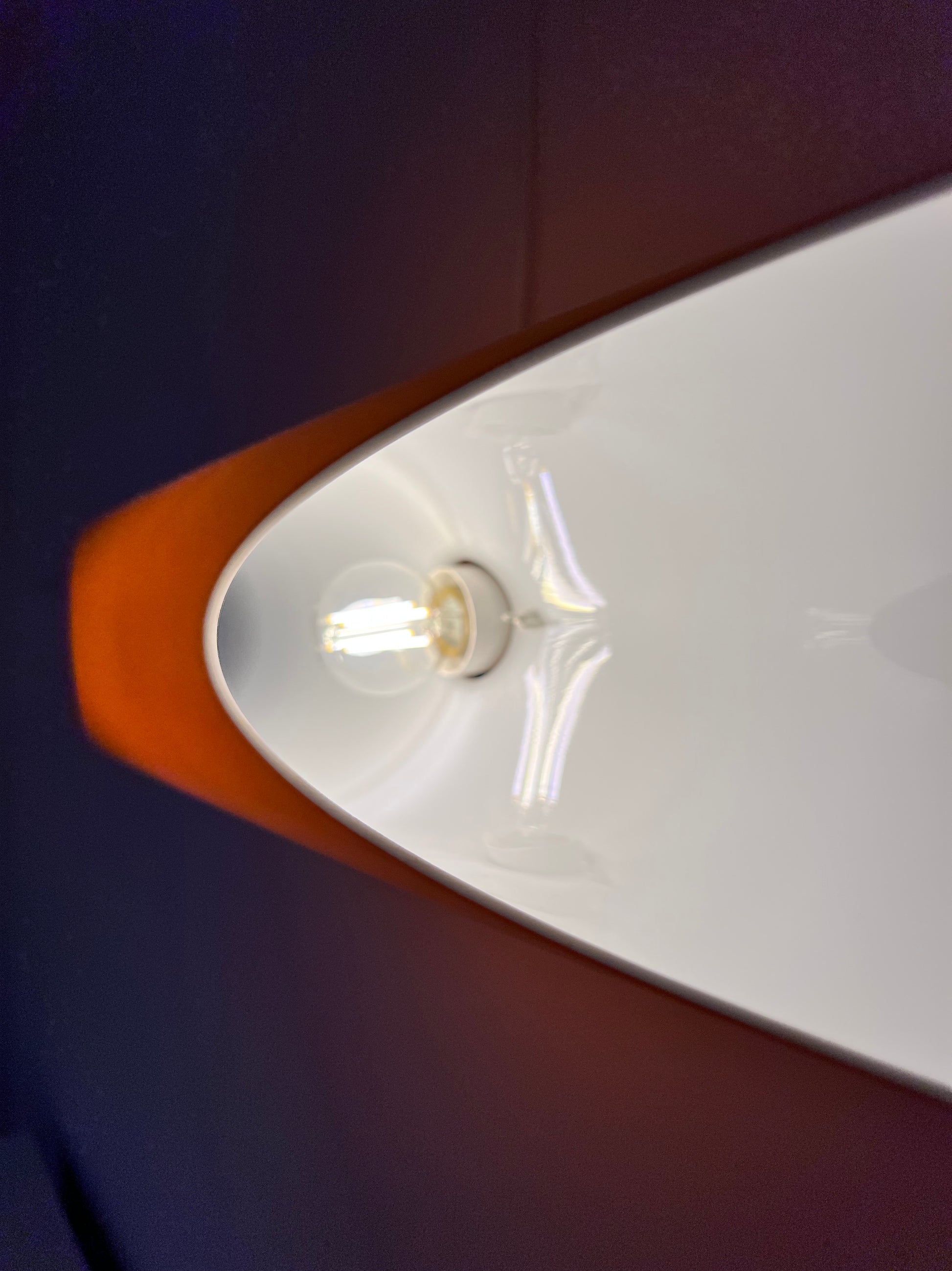 Wandlampe Shakti Wall Fix orange von Marzio Rusconi Clerici für Kundalini
