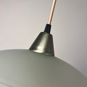 Hängelampe Milchglas aus Dänemark