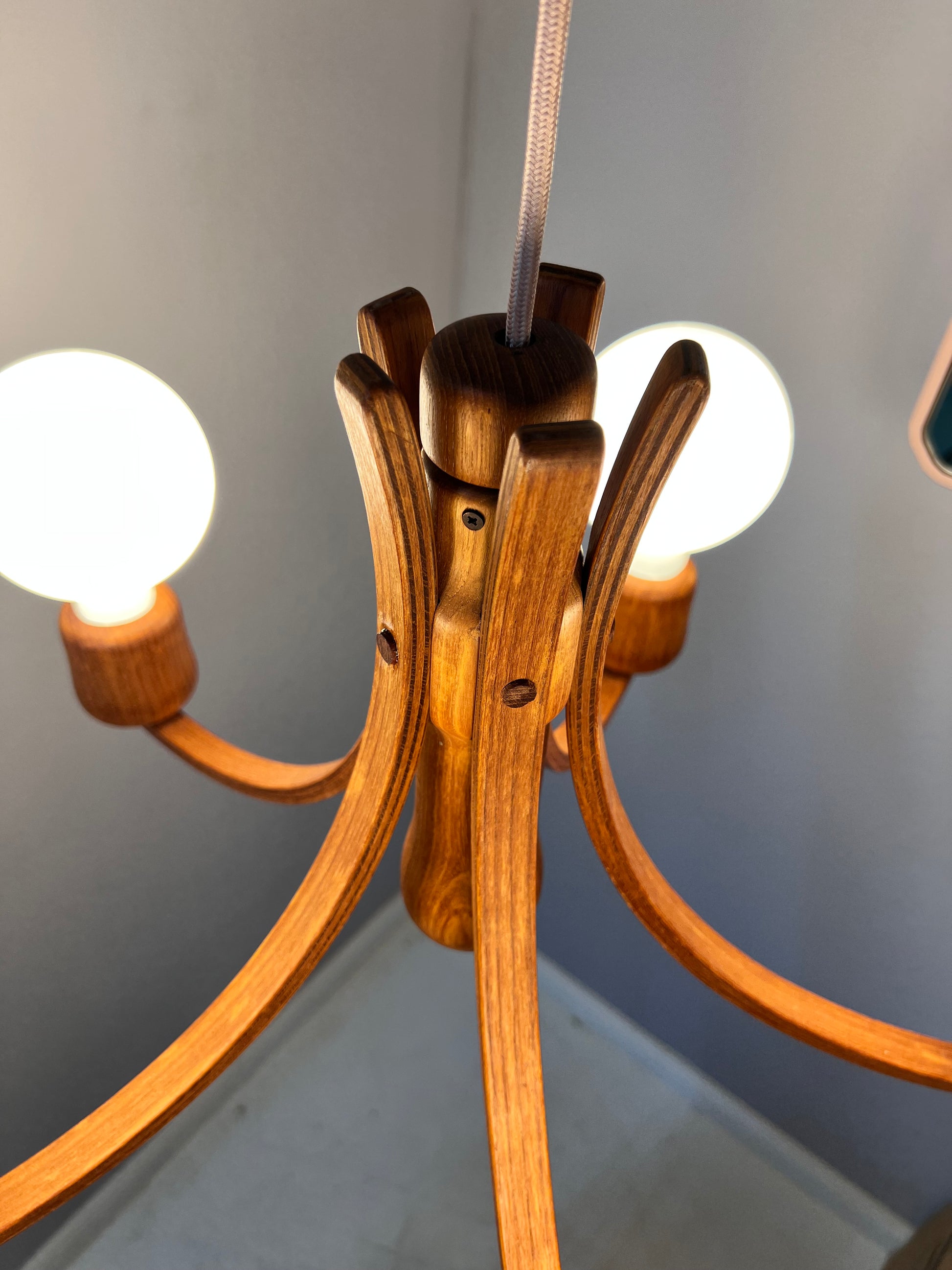 Kronleuchter Teak von DOMUS