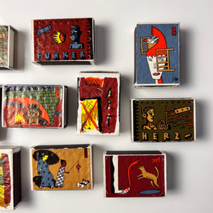 Set: Vintage Streichhölzer Art Collection