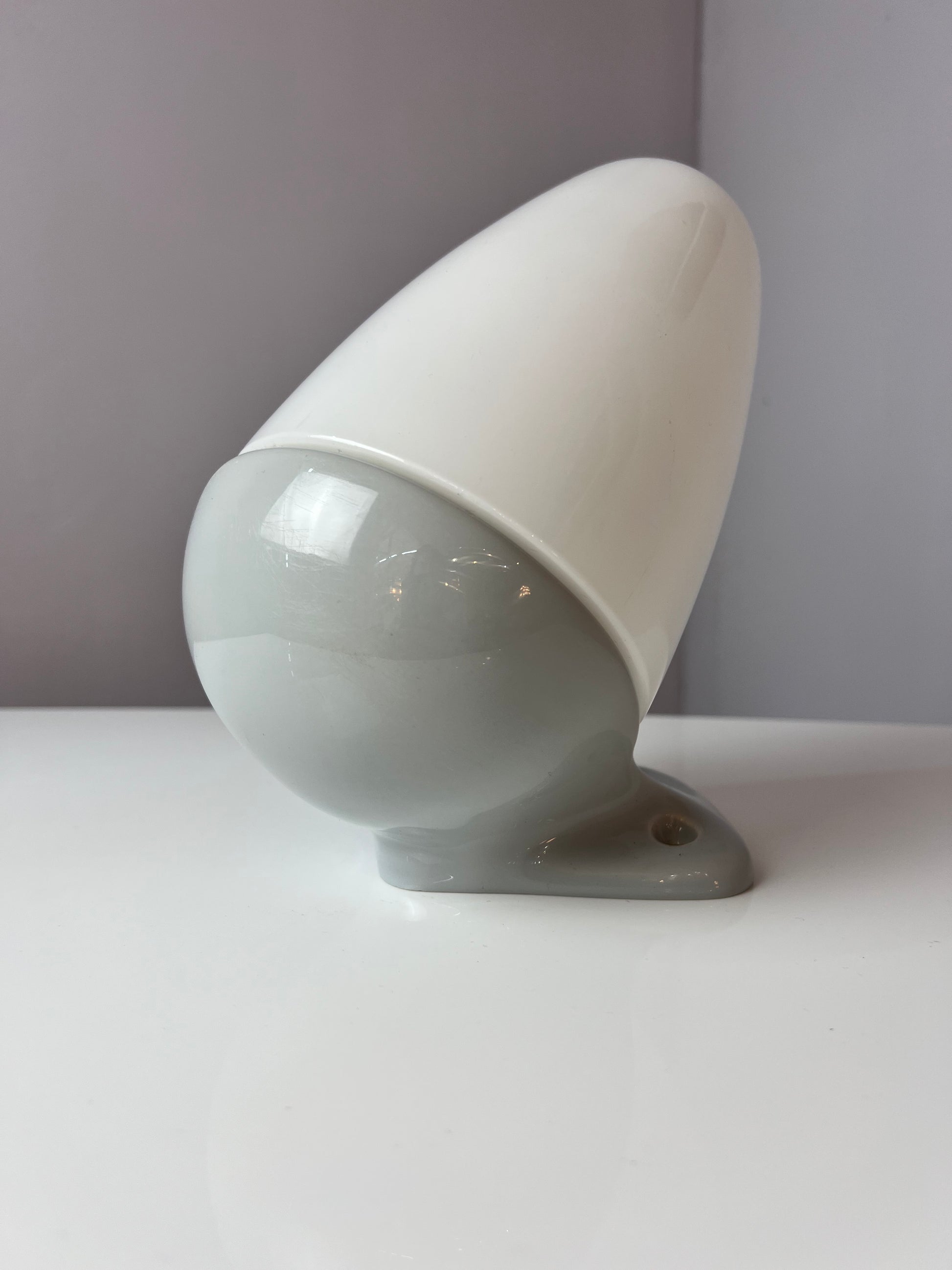 Wandlampe Modell 6030 grau von Sigvard Bernadotte für Ifö