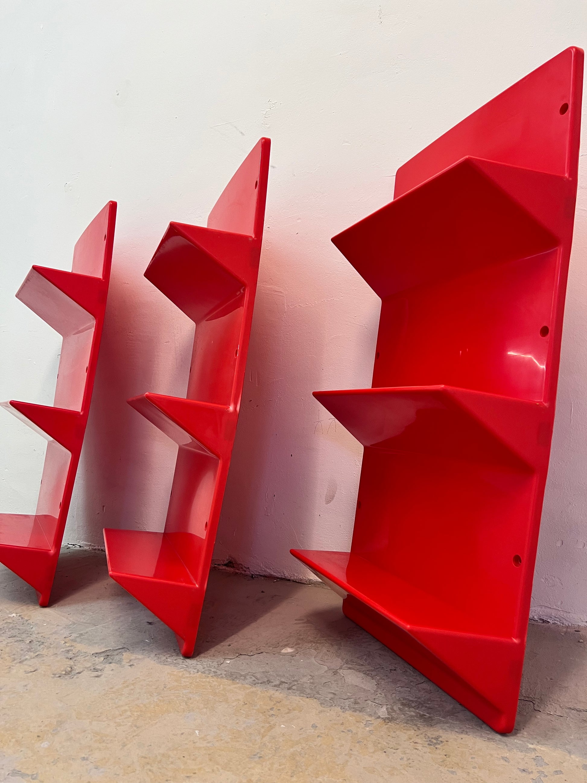 Wandregal KÄMPE rot von Niels Gammelgaard für IKEA