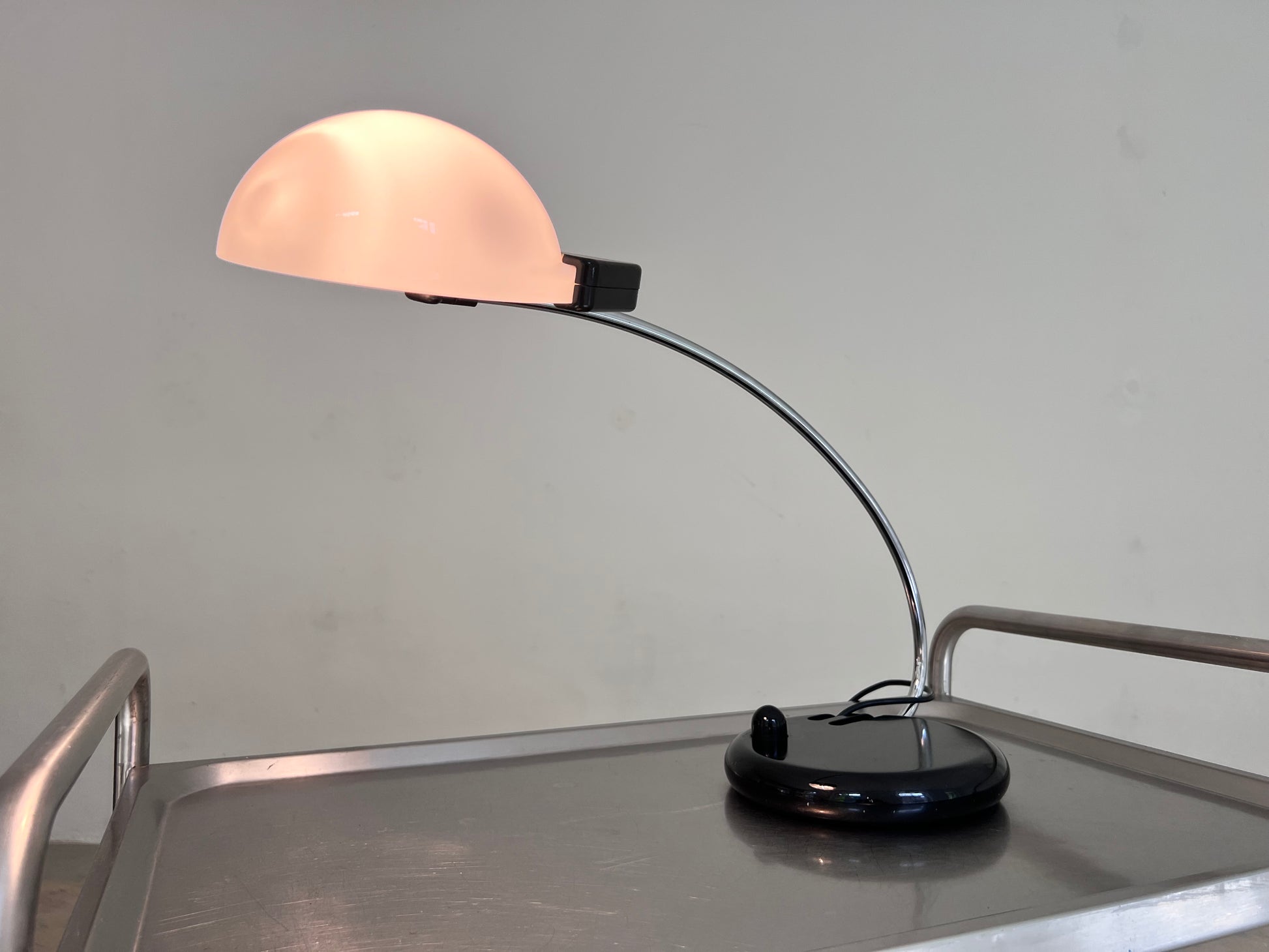 Tischlampe Dogale Modell 512 von Bruno Gecchelin für Oluce
