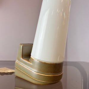 Wandlampe Modell 6080 oliv von Sigvard Bernadotte für Ifö