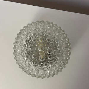 Wand-/ Deckenlampe Kristallglas mit schwarzem Sockel von STAFF