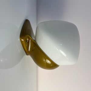 Wandlampe Modell 6030 oliv von Sigvard Bernadotte für Ifö