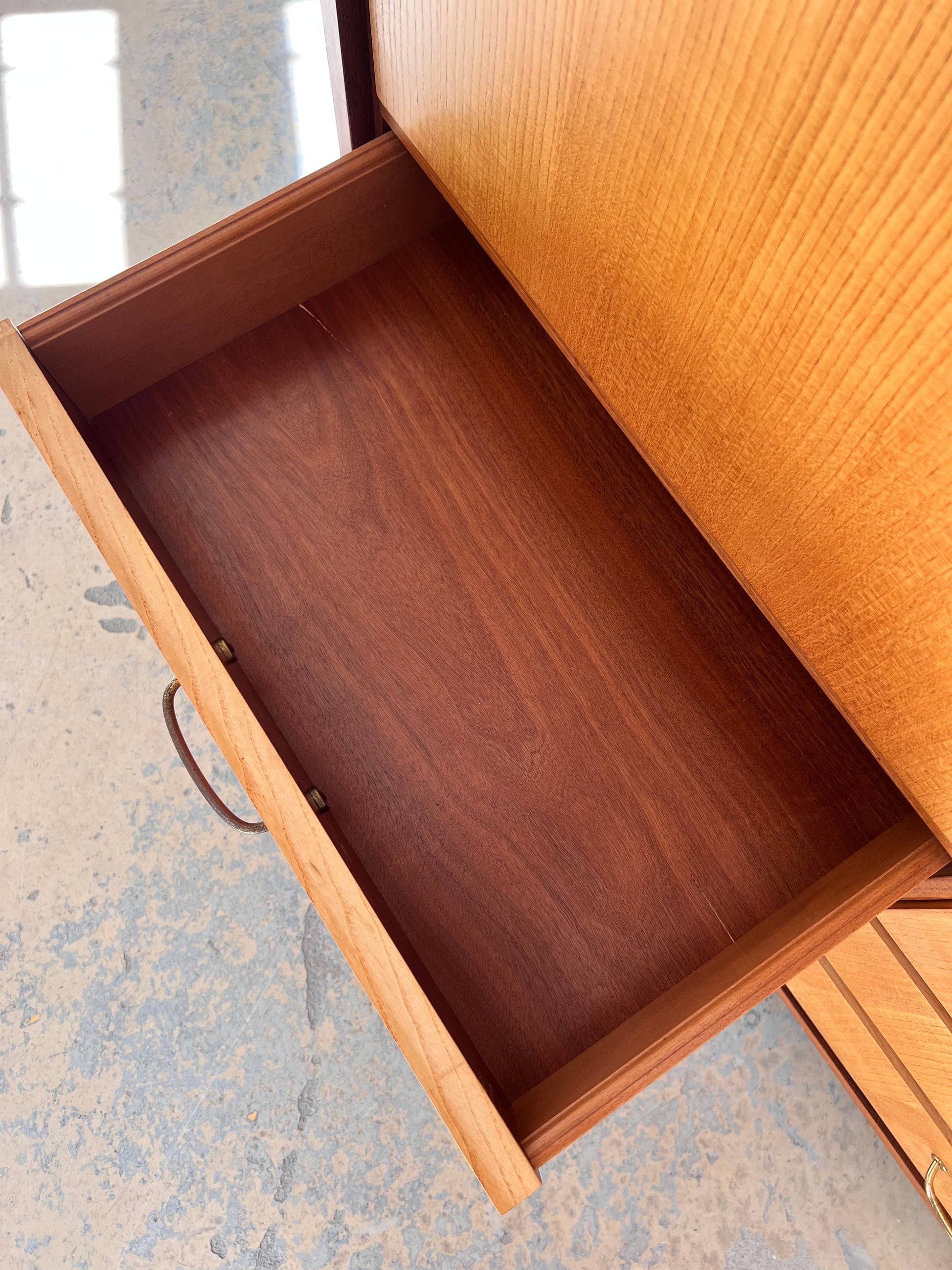 Wäscheschrank Modell Herrenkommode von Gebr. Lübke